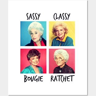 Savage Golden Girls Posters and Art